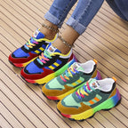 Bunte grobe Sneaker