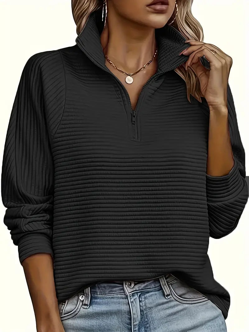 R&B | Reißverschluss Warmer Pullover