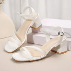 R&B | Elegante Sandalen Mit Chic Schnallenschluss