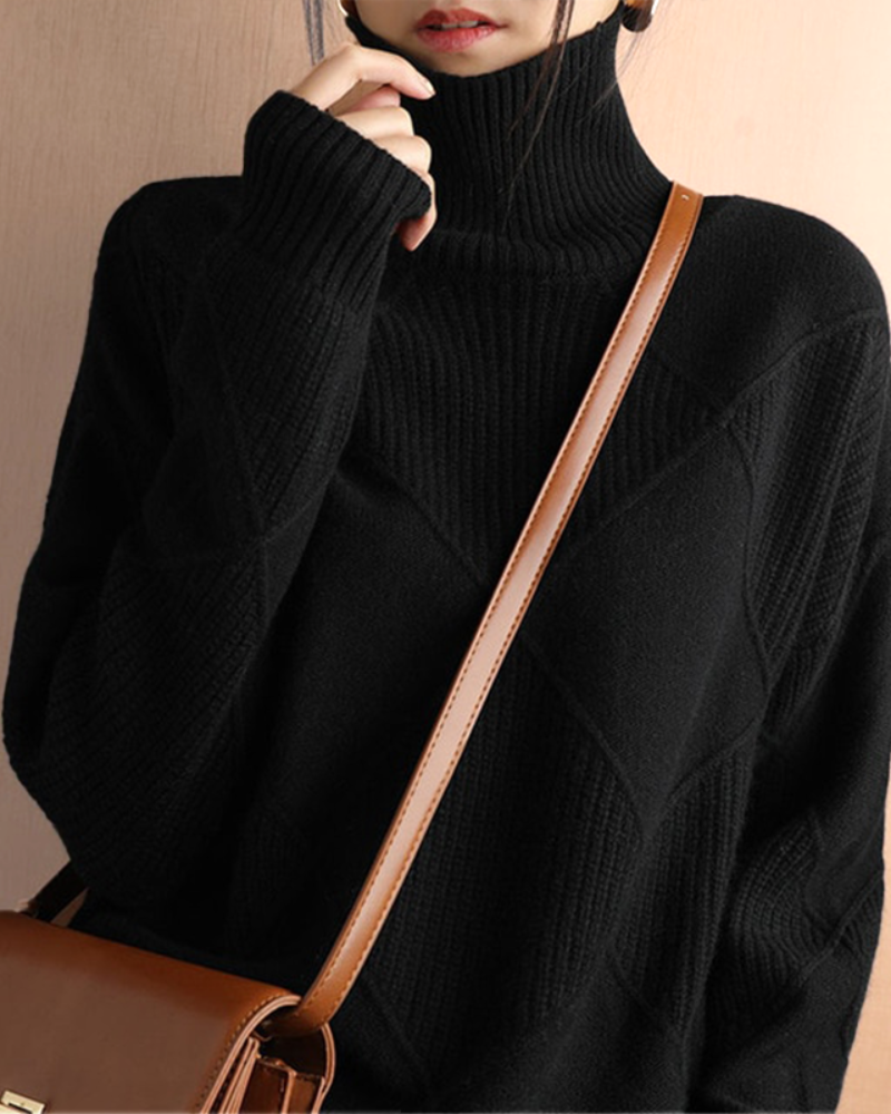 R&B | Turtleneck Pullover