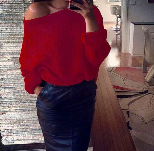 Damen pullover mit hohem Rollkragen und Zopfmuster R&B