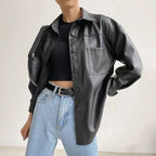 R&B | Leder Damenjacke