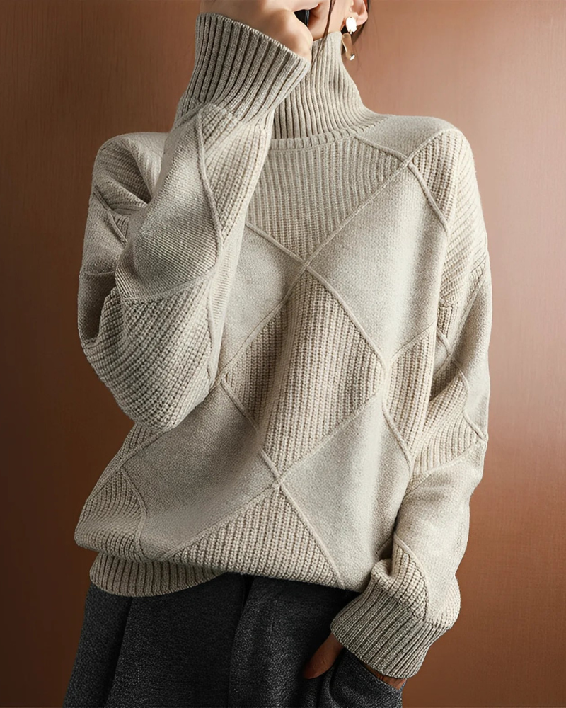 R&B | Turtleneck Pullover