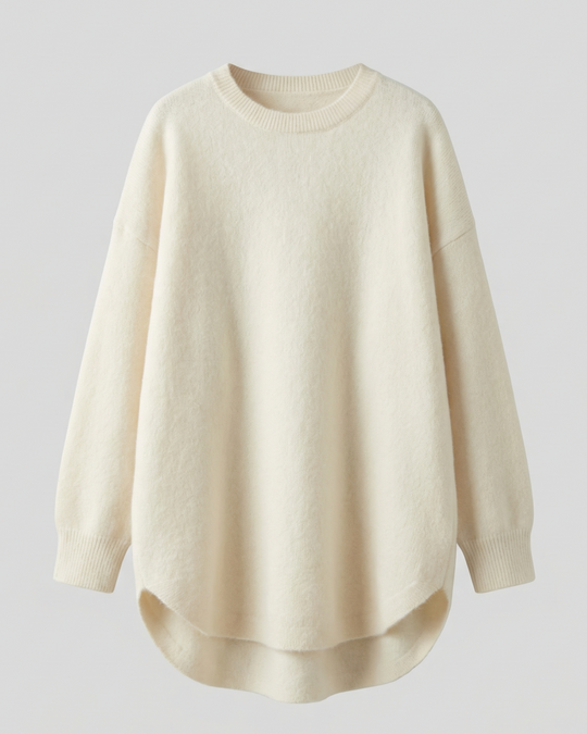 R&B | Pullover - Damen Herbst Mid-Length Oversized Pullover