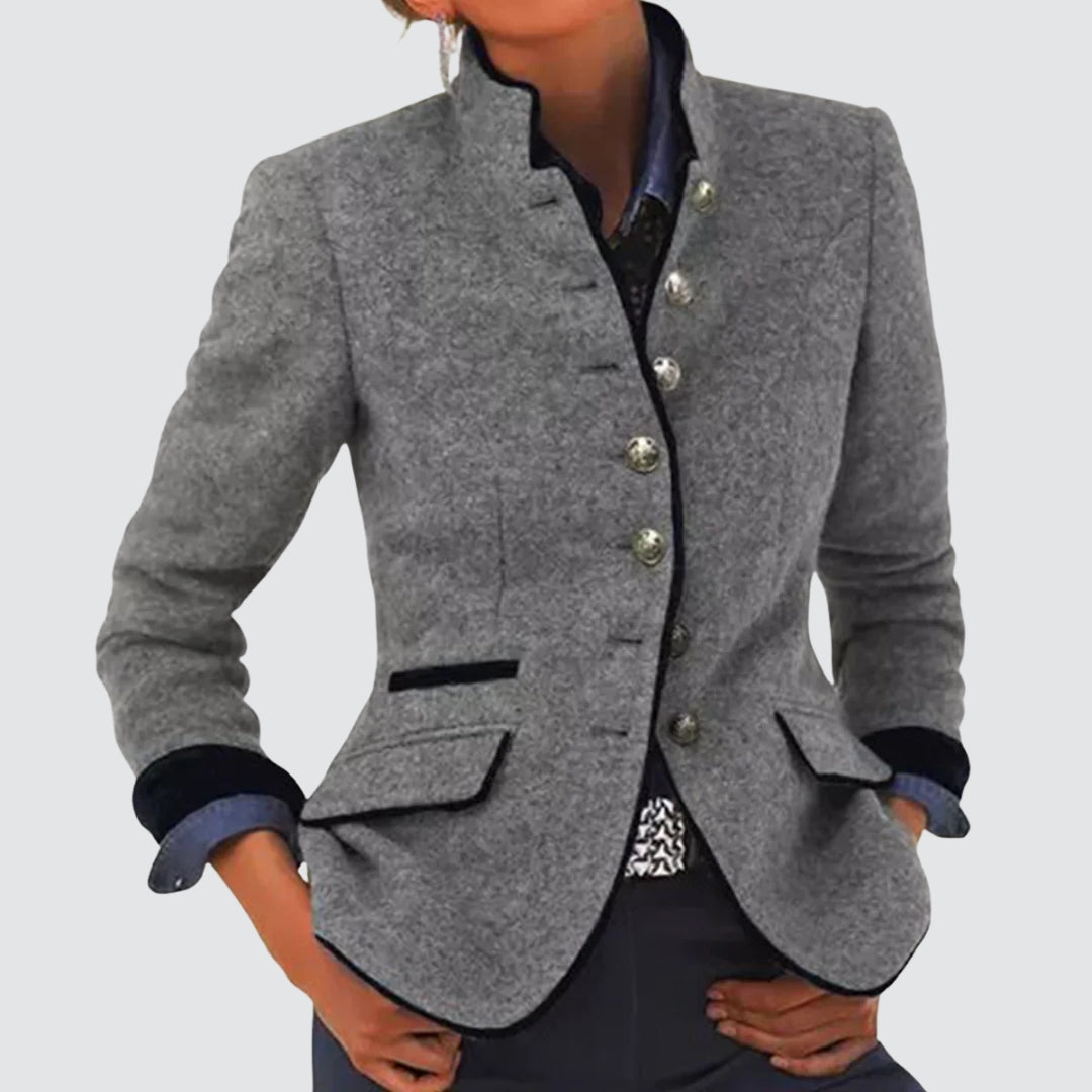 R&B | Elegante einfarbige Damenjacke