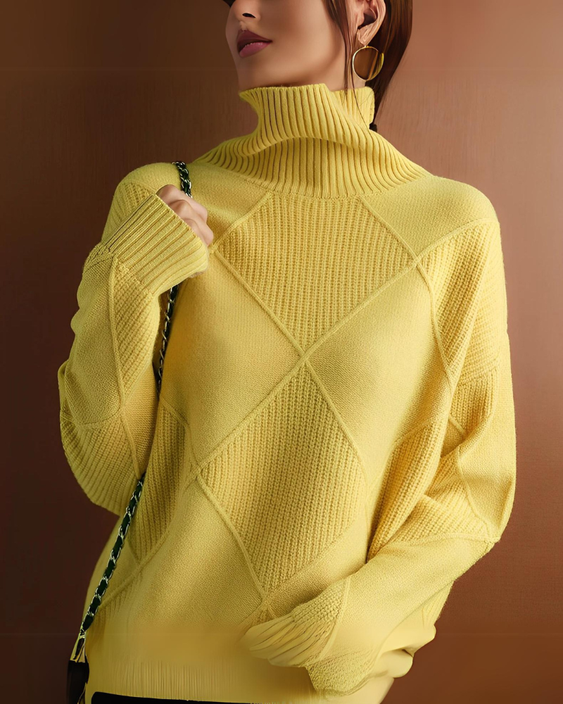 R&B | Turtleneck Pullover
