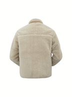 R&B | Hoher Hals Winter Teddyjacke