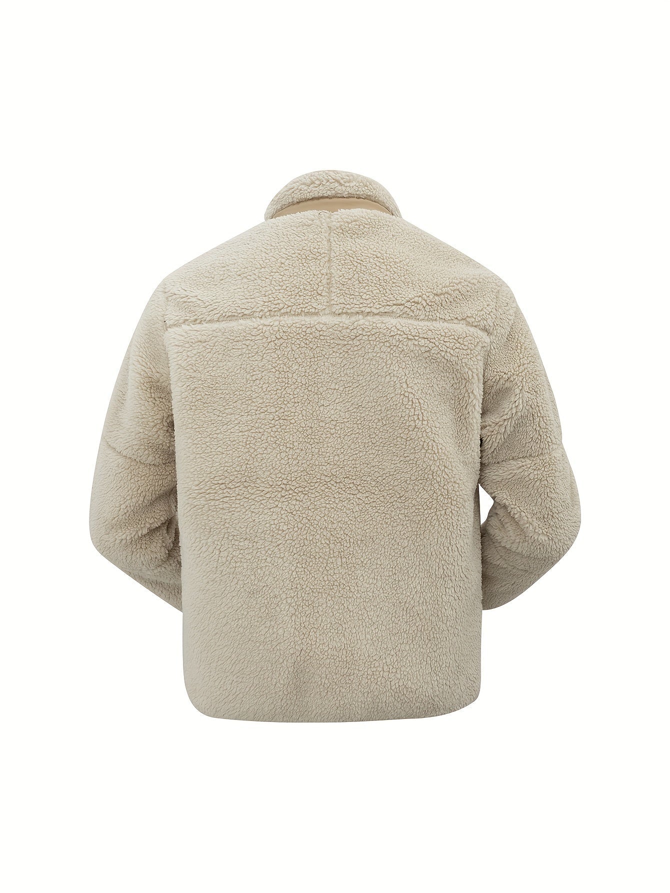 R&B | Hoher Hals Winter Teddyjacke