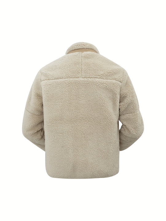 R&B | Hoher Hals Winter Teddyjacke