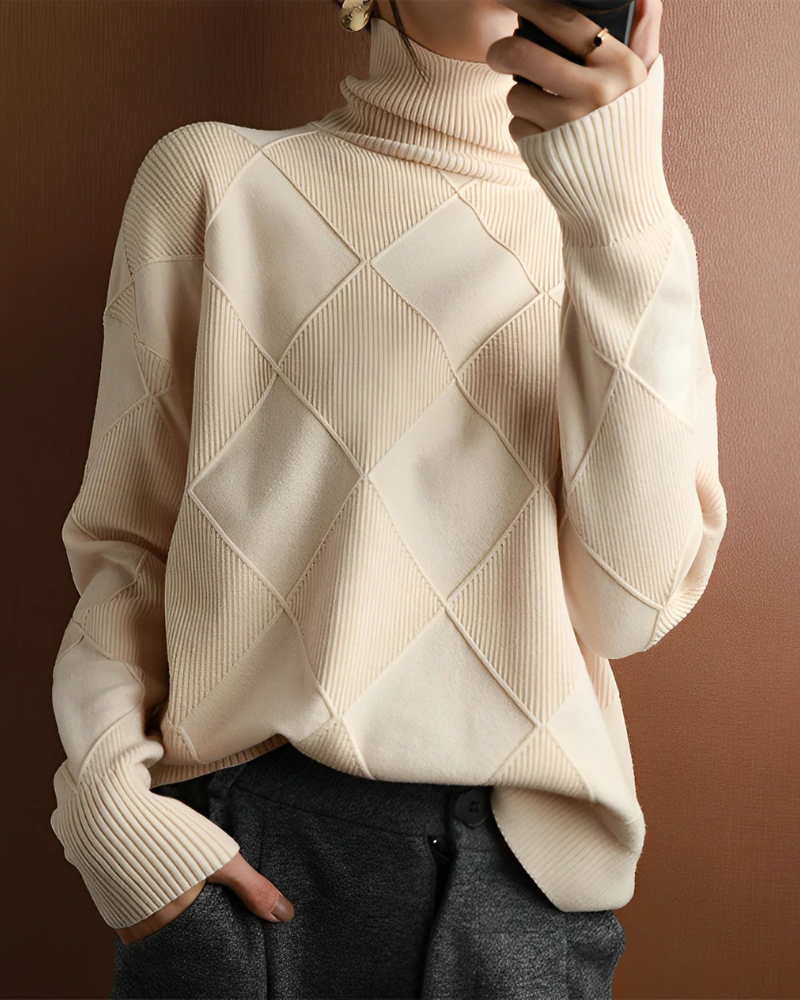 R&B | Turtleneck Pullover