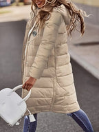 R&B | Langer Mantel Chic Saisonkollektion Ideal für den Winter