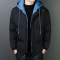 R&B | Herrenjacke aus schwerem Baumwollstoff mit winddichter Kapuze