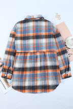 R&B | Checkered Shirt With A-cut Cotton Blend Ideal for Everyday Look
