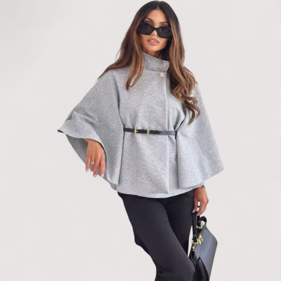 R&B | Elegante Schmetterlingsjacke mit Gürtel