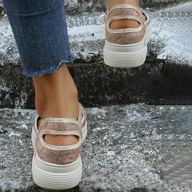 Lässige atmungsaktive Mesh-Sandalen R&B