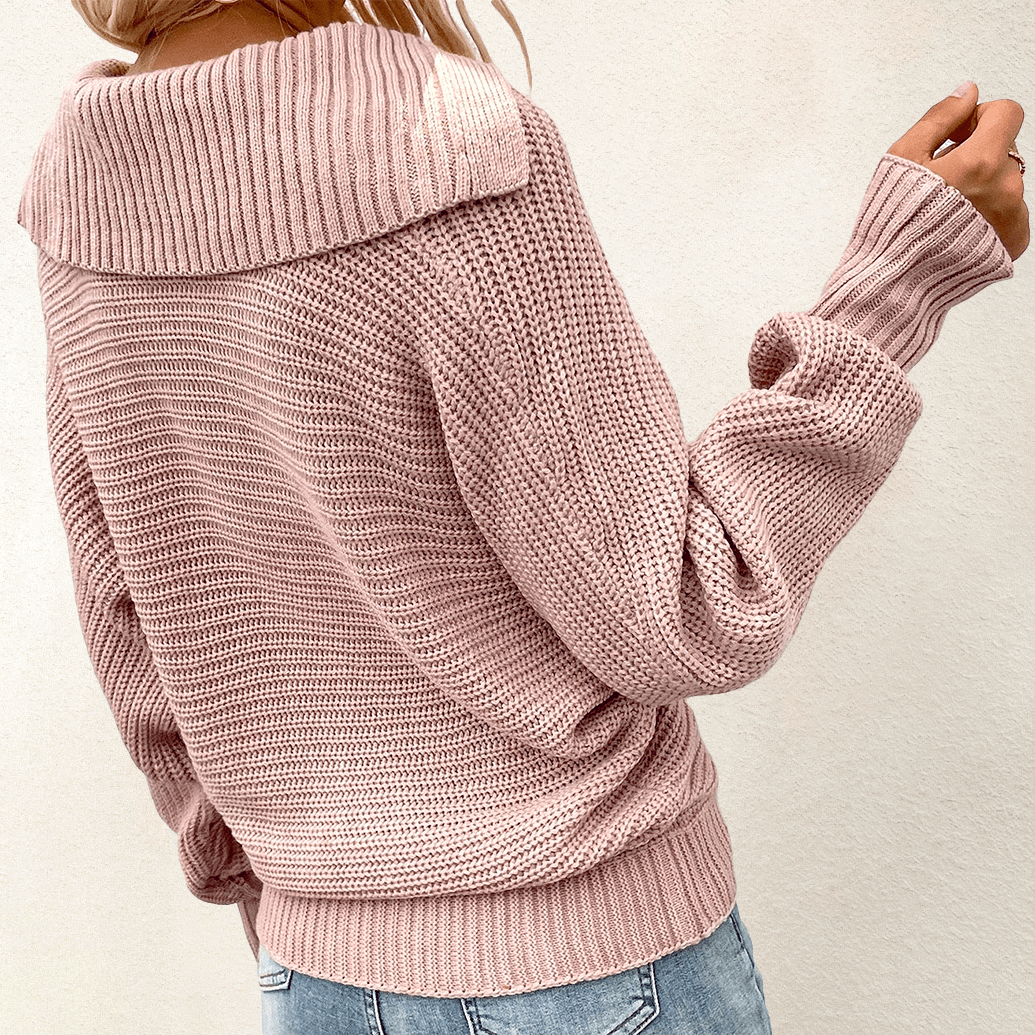 R&B | Kuscheliger Pullover aus Rippenstrick