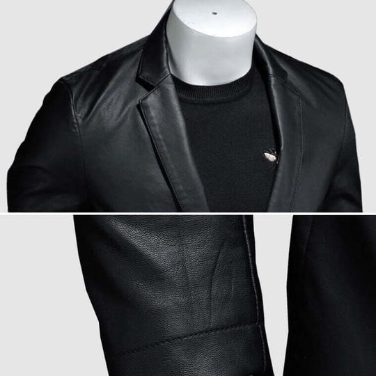 R&B | Herren Rohlederjacke