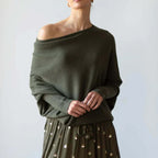 R&B | Knopf Strickwaren Damen Pullover