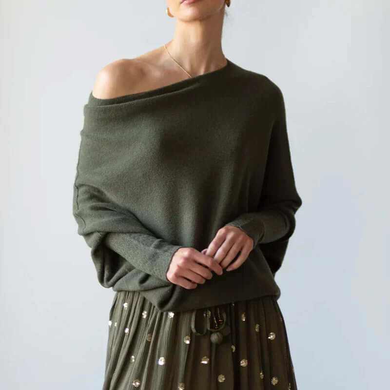 R&B | Knopf Strickwaren Damen Pullover