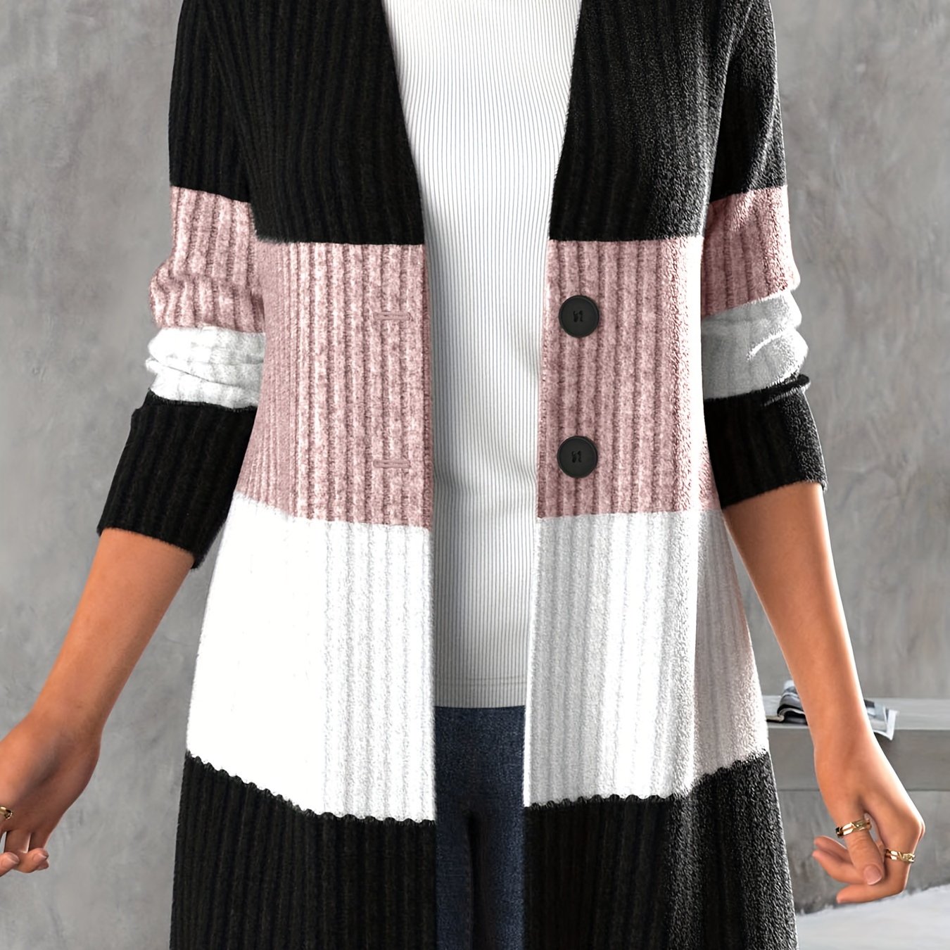 R&B | Modische und Mühelose Strickjacke