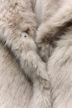 R&B | Eleganter Pelz-Wintermantel Damen