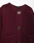 R&B | Burgundy Cardigan