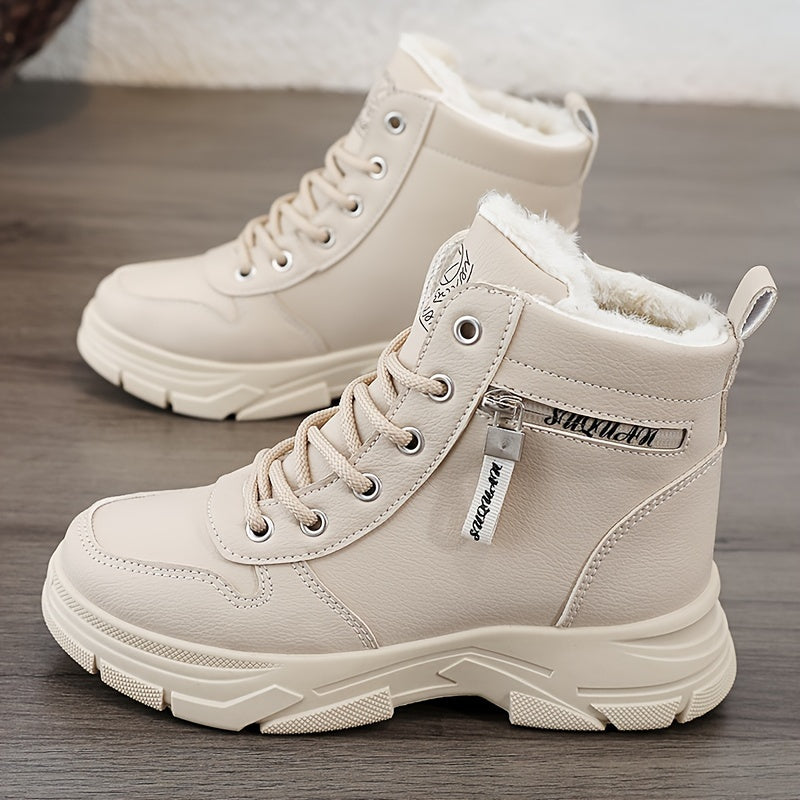 R&B | Festliche Winter Freizeit Sneakers für Damen | Ideal für den Winter