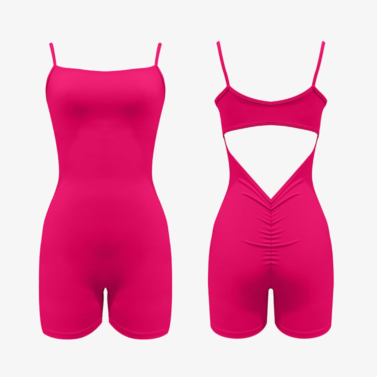 R&B | Schlanke Schulter Tank Yoga Strampler