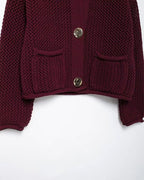 R&B | Burgundy Cardigan