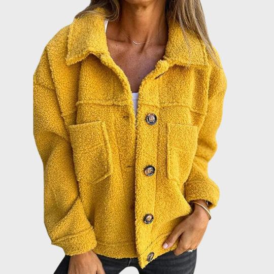 R&B | Herbst Teddy Stoffjacke