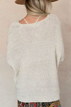 R&B | Strickpullover mit Rundhalsausschnitt für täglichen Komfort