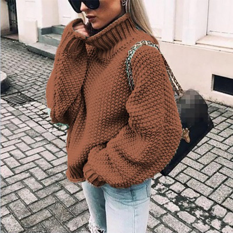 R&B | Sehr dicker Rollkragenpullover