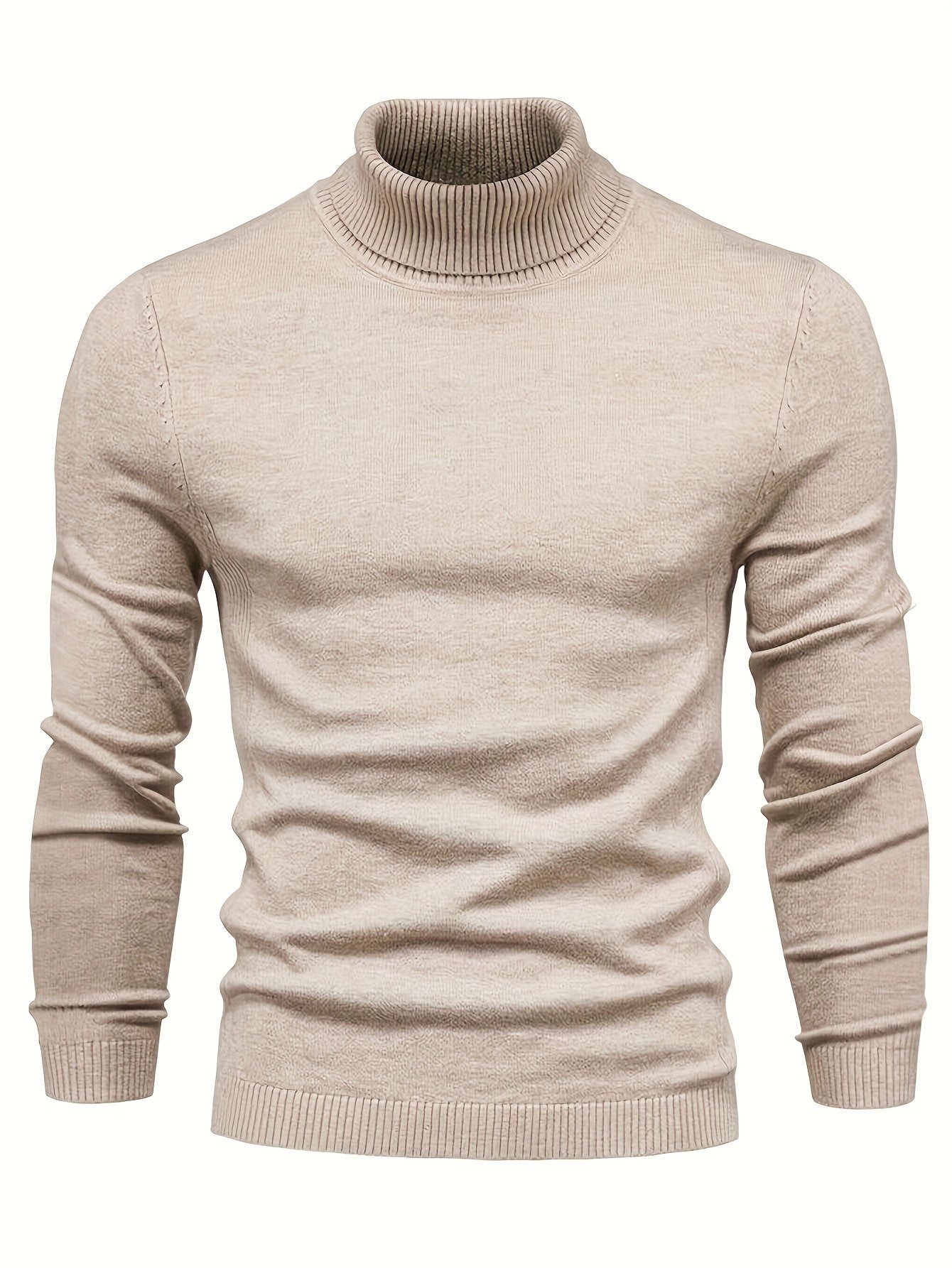 R&B | Klassischer Rollkragenpullover Weich und Stilvoll Wollmischung