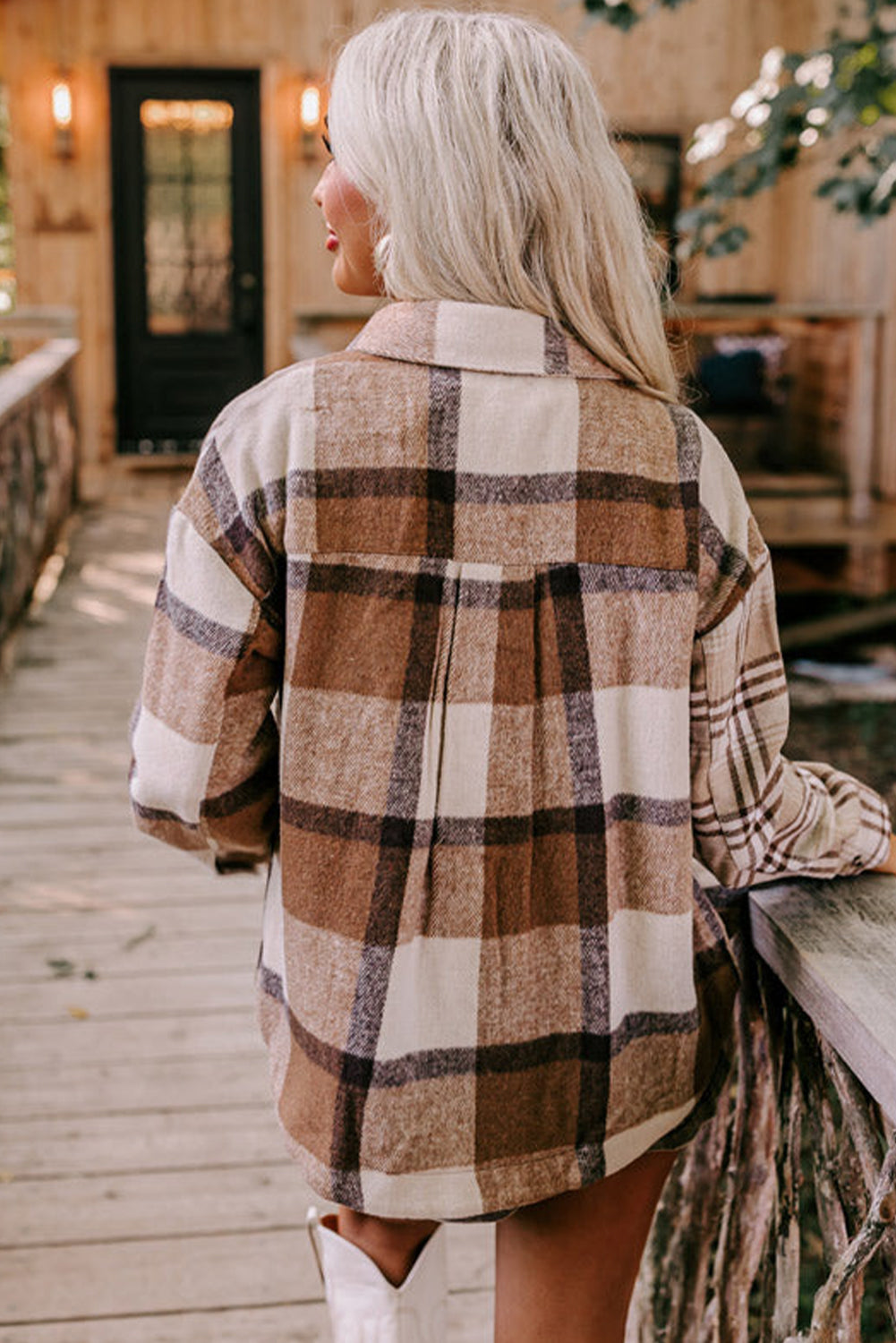 R&B | Lässiges Karierter Overshirt Zeitloses Design und Komfort Perfekt für Layering
