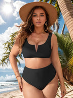 R&B | Schlanke hohe Taille plus Bikini
