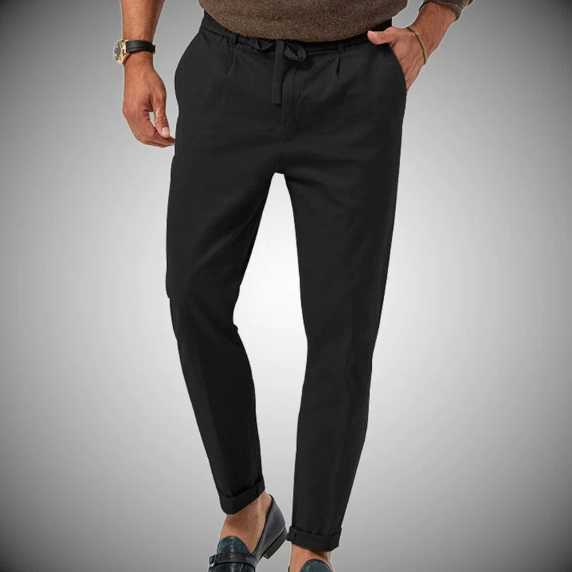 R&B | Slim Fit Leinenhose für Herren