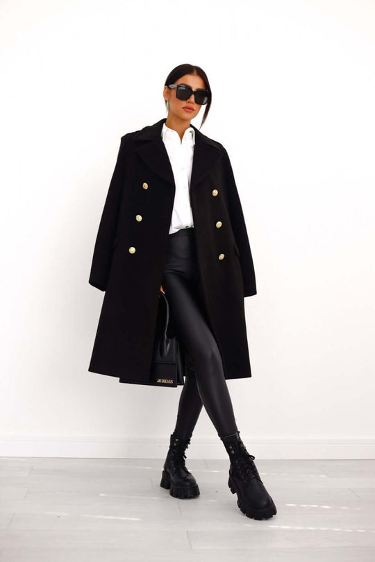 R&B | Damen Taillierte Doppelreiherjacke