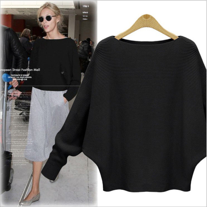 Damen pullover mit hohem Rollkragen und Zopfmuster R&B