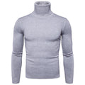 Herren Rollkragenpullover aus weicher Merinowolle mit eleganter Struktur