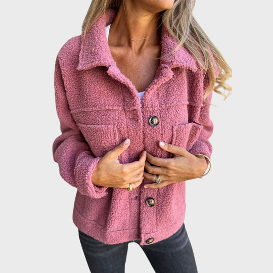 R&B | Herbst Teddy Stoffjacke