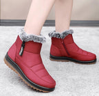 R&B | Damen Winter Wasserdichte Warme Baumwollstiefel
