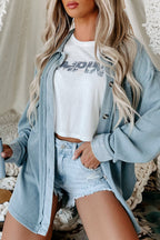 R&B | Klassische Hemdjacke Corduroy Moderner Stil