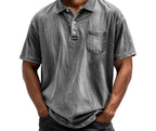 R&B | Button-Down-Hemd mit Revers