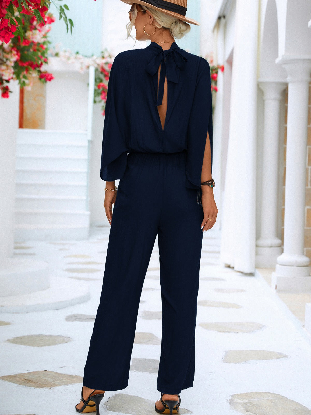 R&B | Jumpsuit mit Stehkragen