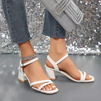 R&B | Elegante Sandalen Mit Chic Schnallenschluss