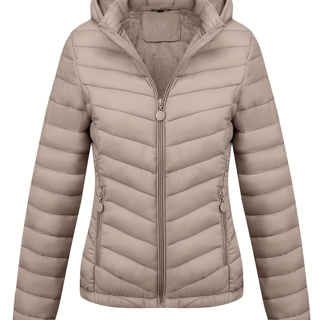 R&B | Zipfeljacke mit Kapuze und Schrägen Taschen