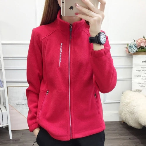 R&B | Warme Winter Fleece Jacke für Damen