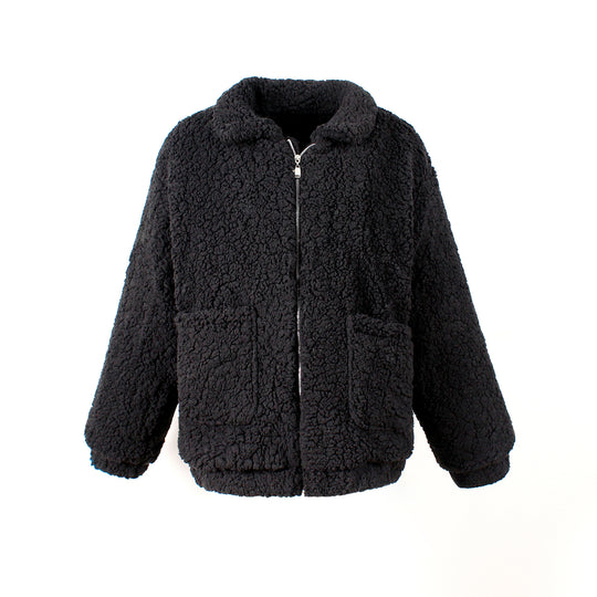 Damen Kuschelige Fleecejacke mit Reißverschluss R&B