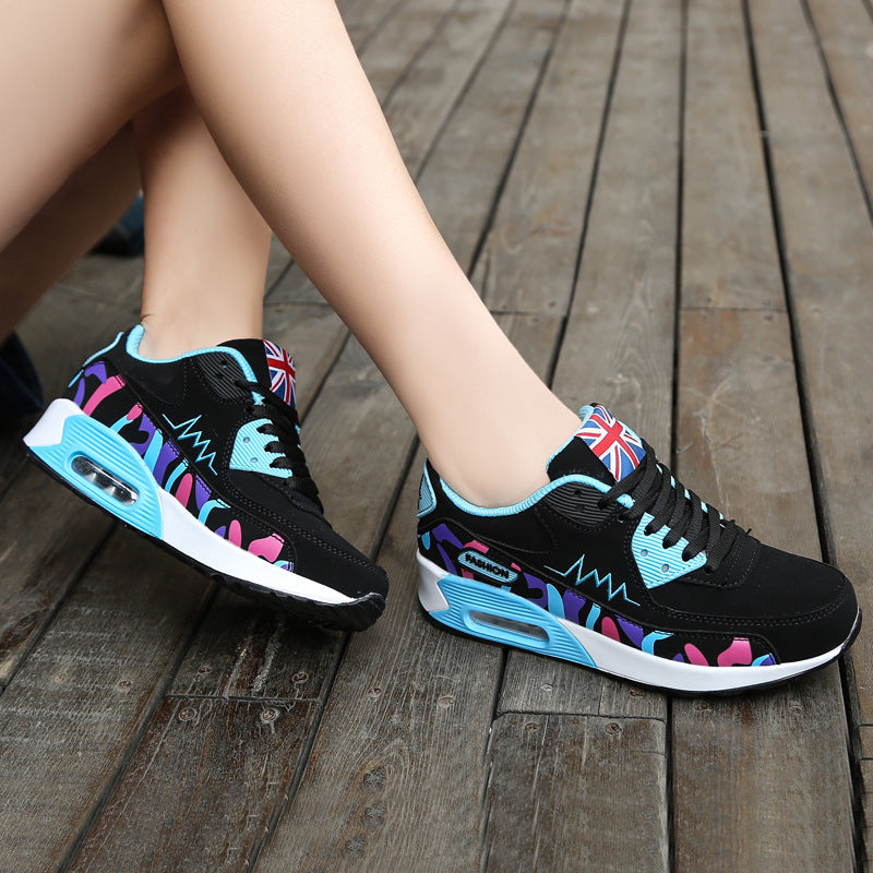 Damen Sportliche Sneakers mit dämpfendem Luftpolstersystem und ergonomischem Design