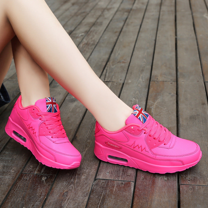 Damen Sportliche Sneakers mit gepolsterter Sohle und atmungsaktivem Obermaterial